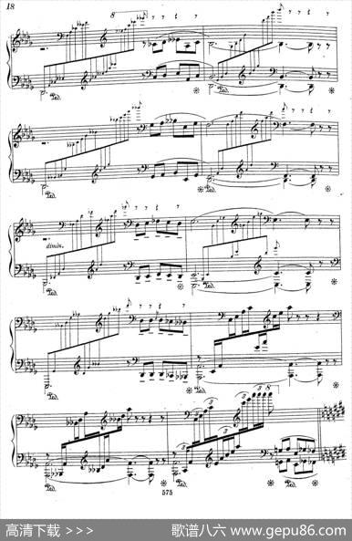 3首音乐会练习曲（ThreeConcertEtudesOp.24）（Ⅱ）|莫里兹·莫什科夫斯基
