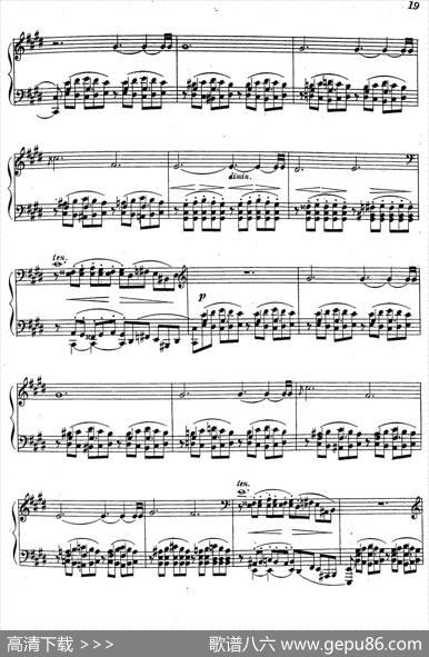 3首音乐会练习曲（ThreeConcertEtudesOp.24）（Ⅱ）|莫里兹·莫什科夫斯基