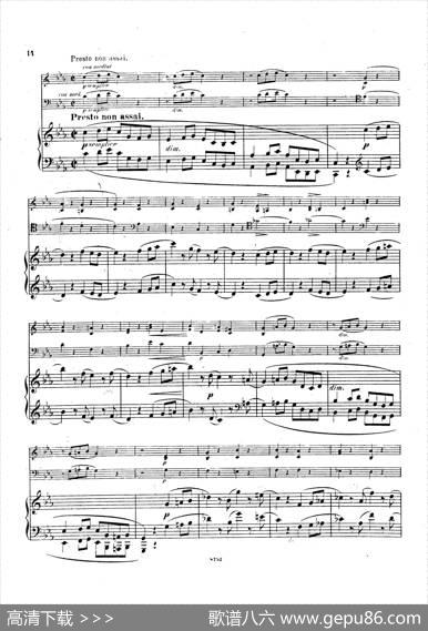 PianoTrioNo.3incMinorOp.101（c小调第三钢琴三重奏）|约翰内斯·勃拉姆斯