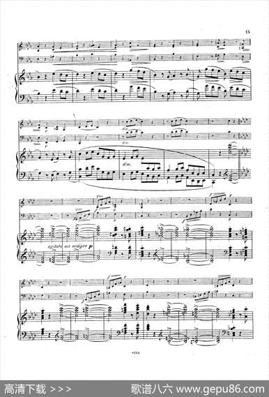 PianoTrioNo.3incMinorOp.101（c小调第三钢琴三重奏）|约翰内斯·勃拉姆斯
