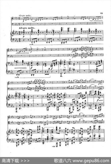 PianoTrioNo.3incMinorOp.101（c小调第三钢琴三重奏）|约翰内斯·勃拉姆斯
