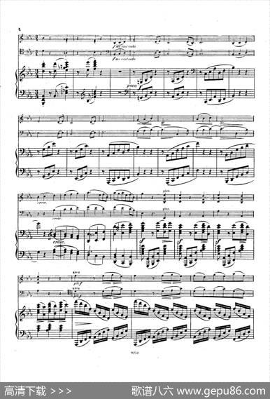 PianoTrioNo.3incMinorOp.101（c小调第三钢琴三重奏）|约翰内斯·勃拉姆斯