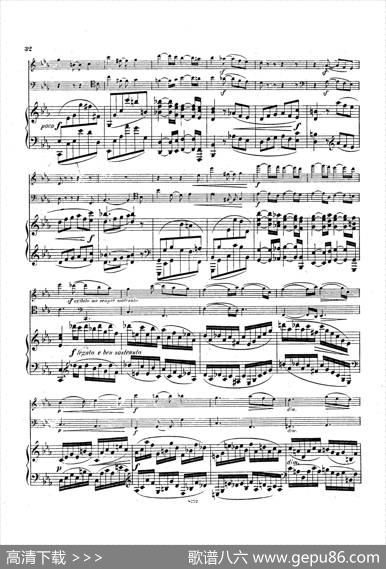 PianoTrioNo.3incMinorOp.101（c小调第三钢琴三重奏）|约翰内斯·勃拉姆斯