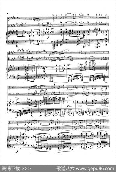 PianoTrioNo.3incMinorOp.101（c小调第三钢琴三重奏）|约翰内斯·勃拉姆斯