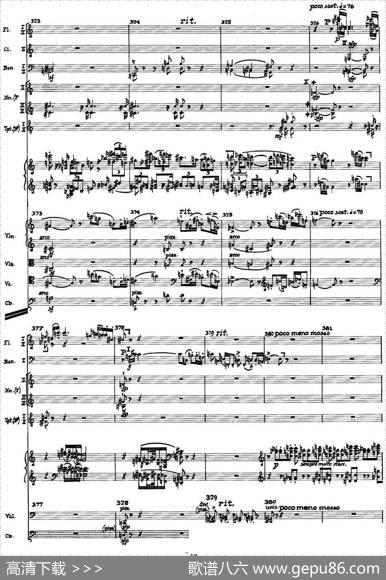PianoConcertoOp.42（钢琴协奏曲总谱P35-66）|阿诺德·勋伯格