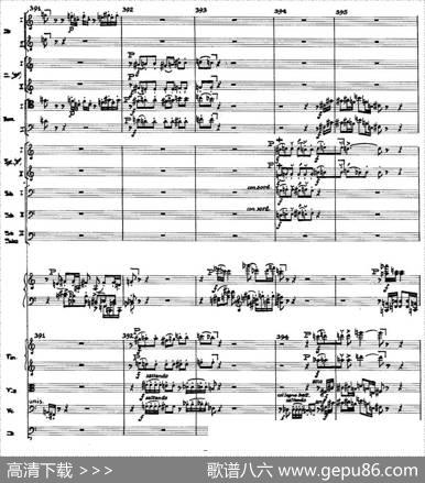 PianoConcertoOp.42（钢琴协奏曲总谱P35-66）|阿诺德·勋伯格