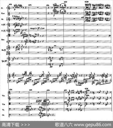 PianoConcertoOp.42（钢琴协奏曲总谱P35-66）|阿诺德·勋伯格