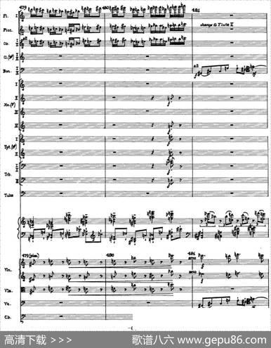 PianoConcertoOp.42（钢琴协奏曲总谱P35-66）|阿诺德·勋伯格
