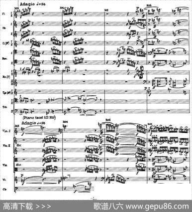 PianoConcertoOp.42（钢琴协奏曲总谱P35-66）|阿诺德·勋伯格