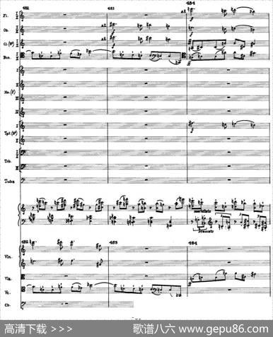 PianoConcertoOp.42（钢琴协奏曲总谱P35-66）|阿诺德·勋伯格