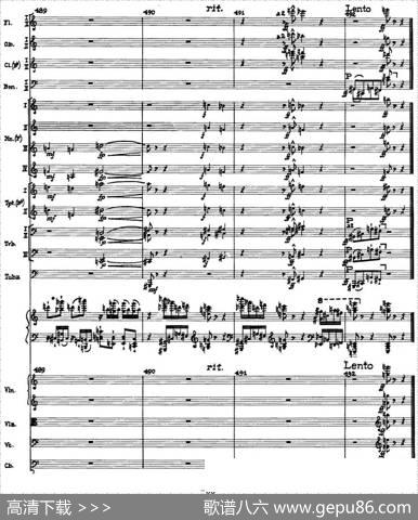 PianoConcertoOp.42（钢琴协奏曲总谱P35-66）|阿诺德·勋伯格