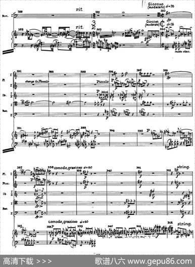PianoConcertoOp.42（钢琴协奏曲总谱P35-66）|阿诺德·勋伯格