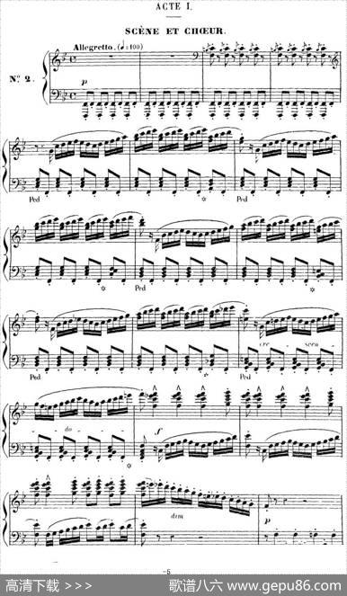 CarmenforSoloPiano（卡门全剧钢琴独奏版）（No.2）|乔治·比才