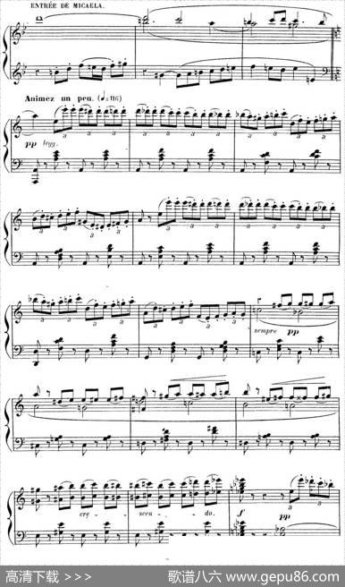 CarmenforSoloPiano（卡门全剧钢琴独奏版）（No.2）|乔治·比才