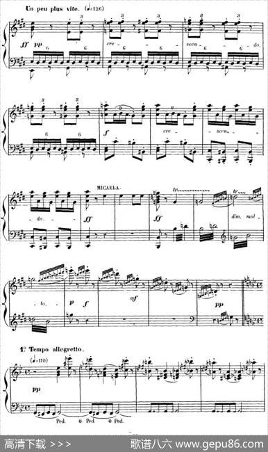 CarmenforSoloPiano（卡门全剧钢琴独奏版）（No.2）|乔治·比才