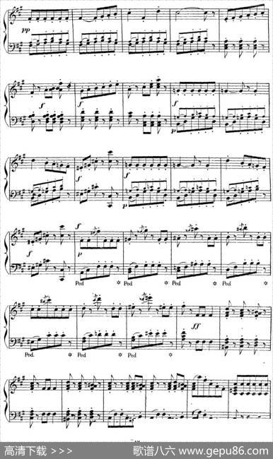 CarmenforSoloPiano（卡门全剧钢琴独奏版）（No.8）|乔治·比才