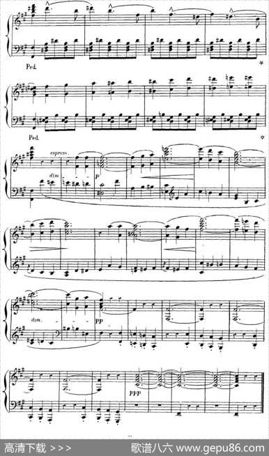 CarmenforSoloPiano（卡门全剧钢琴独奏版）（No.8）|乔治·比才
