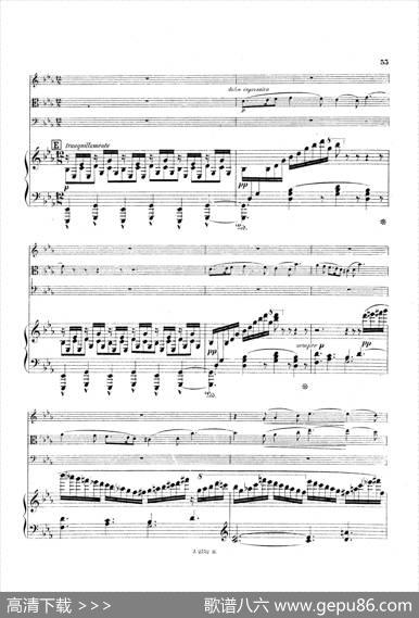 PianoQuartetNo.2ingMinorOp.45（g小调第二钢琴四重奏总谱）|加布里埃尔·福雷