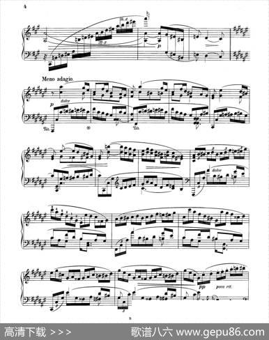 FourRhapsodiesOp.11（4首狂想曲·Ⅱ）|厄恩斯特·凡·多南依