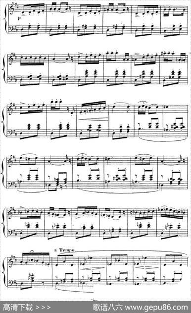 CarmenforSoloPiano（卡门全剧钢琴独奏版）（No.10）|乔治·比才