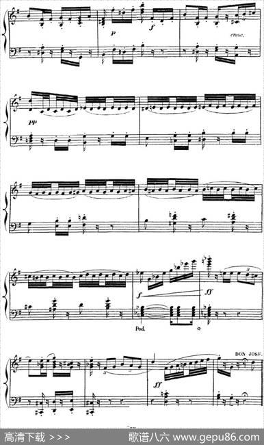 CarmenforSoloPiano（卡门全剧钢琴独奏版）（No.16）|乔治·比才