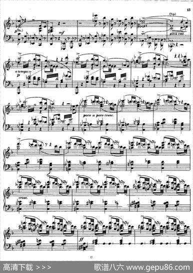 SymphonyNo.3indMinor-SoloPiano（d小调第三交响曲·钢琴独奏版·Ⅰ）|安东·布鲁克纳