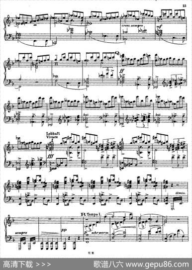 SymphonyNo.3indMinor-SoloPiano（d小调第三交响曲·钢琴独奏版·Ⅰ）|安东·布鲁克纳