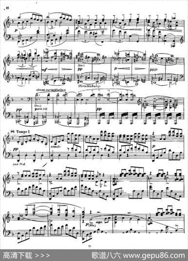 SymphonyNo.3indMinor-SoloPiano（d小调第三交响曲·钢琴独奏版·Ⅰ）|安东·布鲁克纳