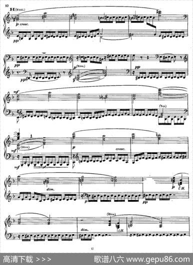 SymphonyNo.3indMinor-SoloPiano（d小调第三交响曲·钢琴独奏版·Ⅰ）|安东·布鲁克纳