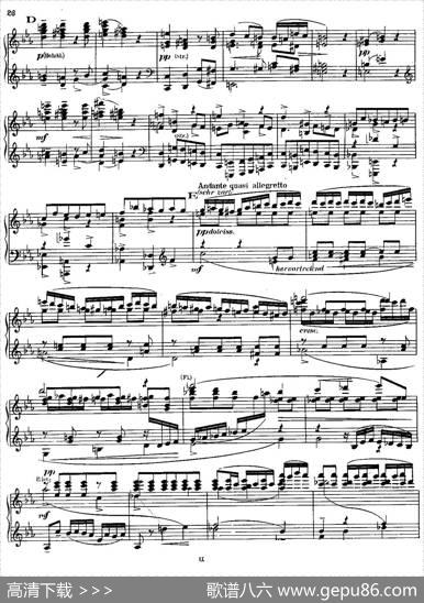 SymphonyNo.3indMinor-SoloPiano（d小调第三交响曲·钢琴独奏版·Ⅱ）|安东·布鲁克纳
