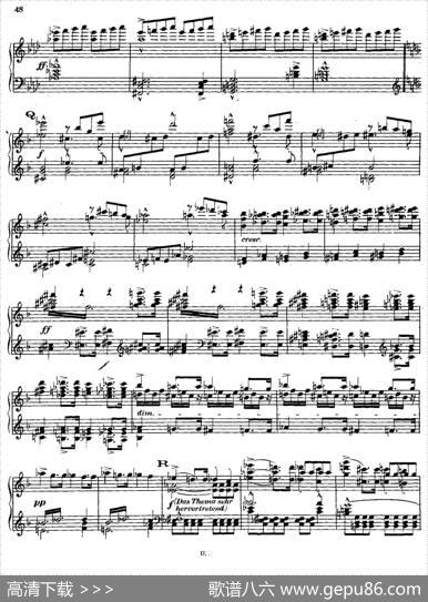 SymphonyNo.3indMinor-SoloPiano（d小调第三交响曲·钢琴独奏版·Ⅳ）|安东·布鲁克纳