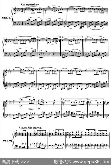 7VariationsinCWoO78（C大调英国国歌变奏曲）|路德维希·冯·贝多芬