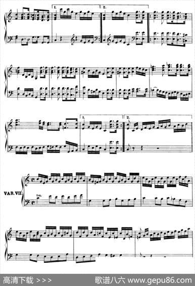 7VariationsinCWoO78（C大调英国国歌变奏曲）|路德维希·冯·贝多芬