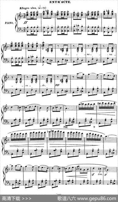 CarmenforSoloPiano（卡门全剧钢琴独奏版）（No.24）|乔治·比才