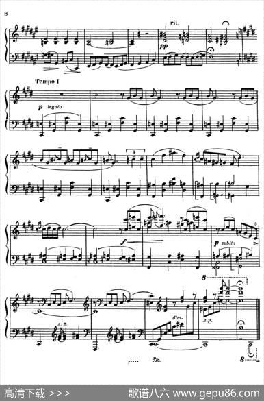 3Preludes（3首前奏曲）（Ⅱ）|乔治·格什温