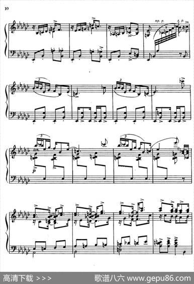 3Preludes（3首前奏曲）（Ⅲ）|乔治·格什温