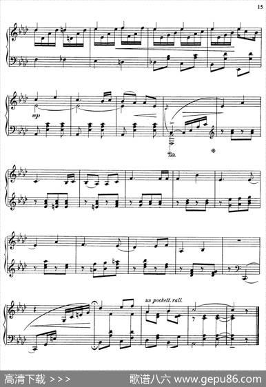 TheFlowers（花之组曲）（Op.85.Nr.4）|简·西贝柳斯
