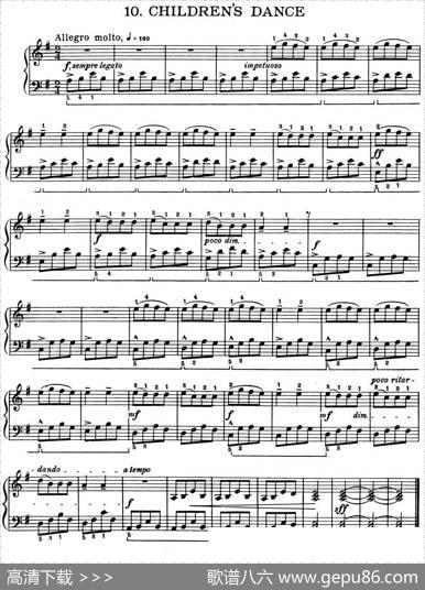 ForChildrenSz.42（献给孩子们·10）|巴托克