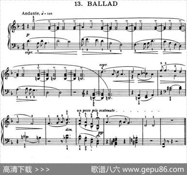 ForChildrenSz.42（献给孩子们·13）|巴托克