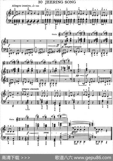 ForChildrenSz.42（献给孩子们·30）|巴托克