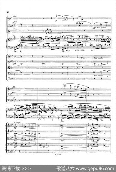 PianoConcertoNo.2infMinorOp.21（f小调第二钢琴协奏曲·总谱）|弗雷德里克·弗朗索瓦·肖邦