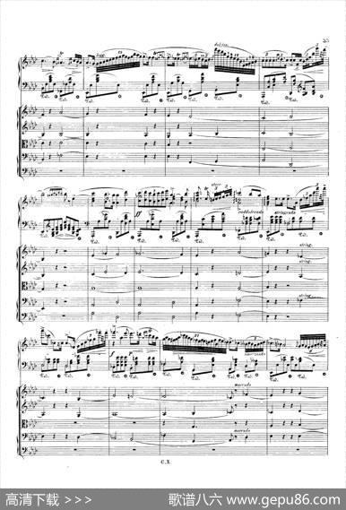 PianoConcertoNo.2infMinorOp.21（f小调第二钢琴协奏曲·总谱）|弗雷德里克·弗朗索瓦·肖邦