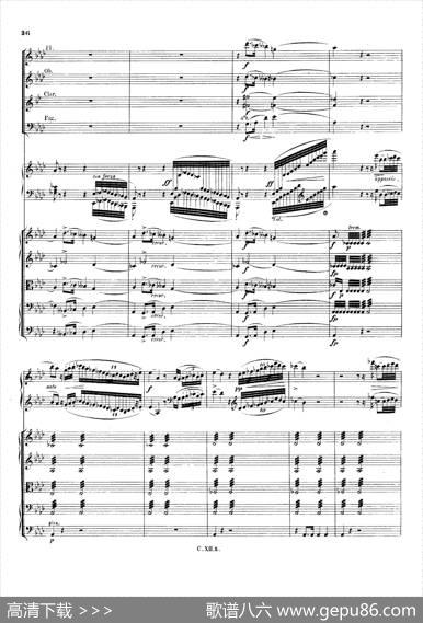 PianoConcertoNo.2infMinorOp.21（f小调第二钢琴协奏曲·总谱）|弗雷德里克·弗朗索瓦·肖邦