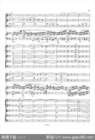 PianoConcertoNo.2infMinorOp.21（f小调第二钢琴协奏曲·总谱）|弗雷德里克·弗朗索瓦·肖邦