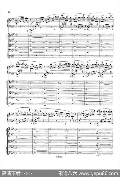 PianoConcertoNo.2infMinorOp.21（f小调第二钢琴协奏曲·总谱）|弗雷德里克·弗朗索瓦·肖邦