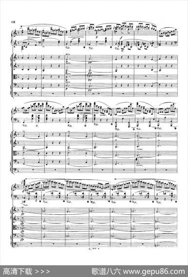 PianoConcertoNo.2infMinorOp.21（f小调第二钢琴协奏曲·总谱）|弗雷德里克·弗朗索瓦·肖邦