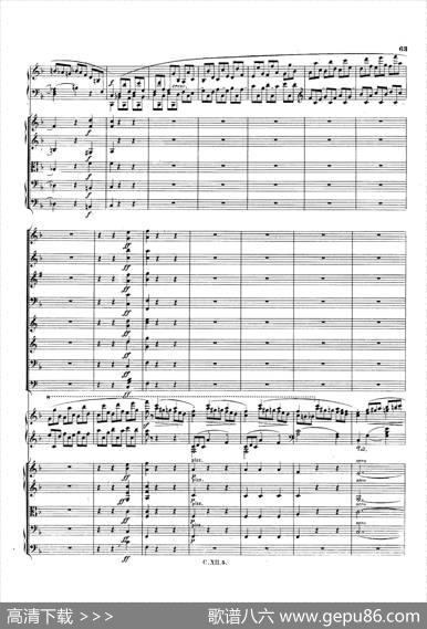 PianoConcertoNo.2infMinorOp.21（f小调第二钢琴协奏曲·总谱）|弗雷德里克·弗朗索瓦·肖邦