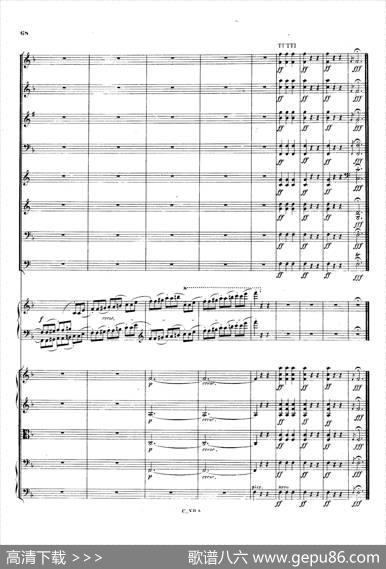 PianoConcertoNo.2infMinorOp.21（f小调第二钢琴协奏曲·总谱）|弗雷德里克·弗朗索瓦·肖邦