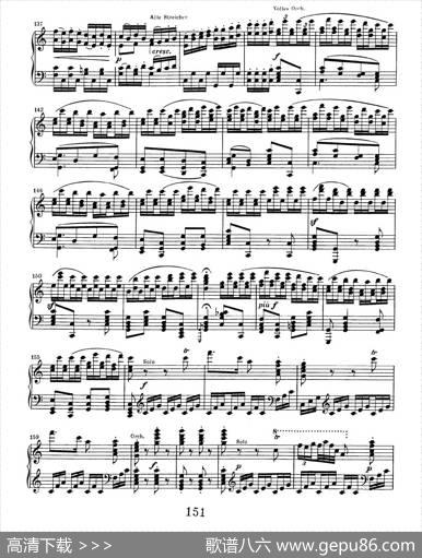 ChoralFantasiaincMinorOp.80（c小调合唱幻想曲·钢琴独奏版）|路德维希·冯·贝多芬