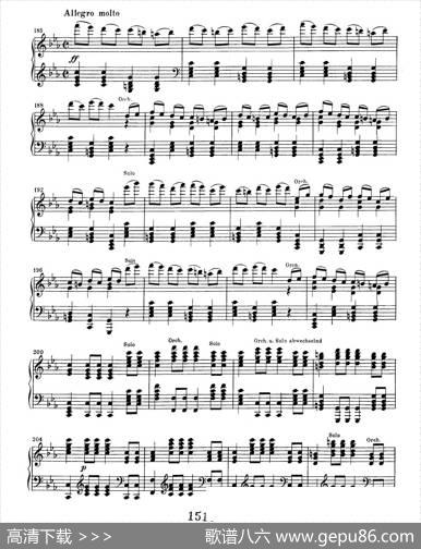 ChoralFantasiaincMinorOp.80（c小调合唱幻想曲·钢琴独奏版）|路德维希·冯·贝多芬